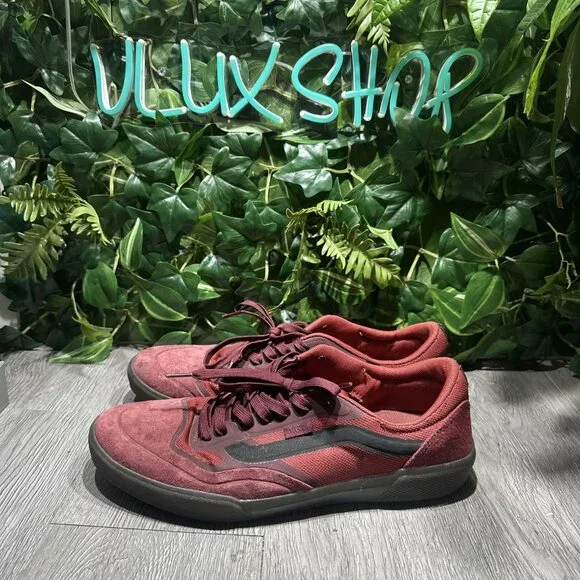 VANS Ave Pro Skate Shoes, Royale / RosewoodUS MEN SIZE 11.5